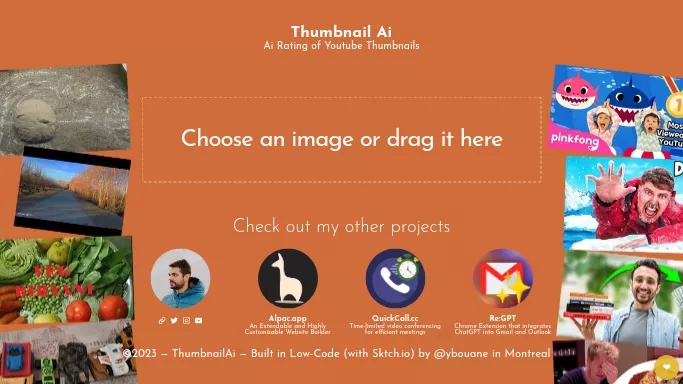Thumbnail AI — бесплатная нейросеть   для SMM. 