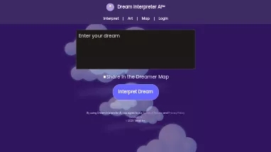 Нейросеть Dream Interpreter - Развлечения,Продуктивность