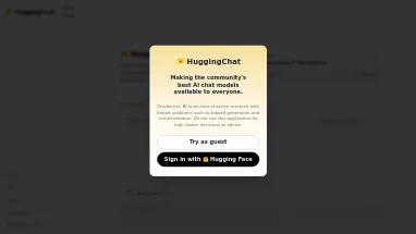 Нейросеть HuggingChat - Чат-бот,Модель LLM