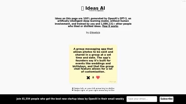 Нейросеть IdeasAI - Полезные ИИ,Маркетинг