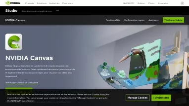 Нейросеть Nvidia Canvas - Генерация изображений