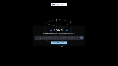 Нейросеть Ponzu - 3D и анимация