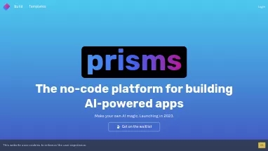 Нейросеть Prisms AI - No Code/Low Code