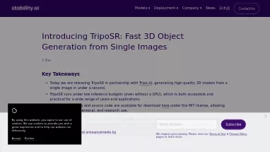 Нейросеть TripoSR - 3D и анимация