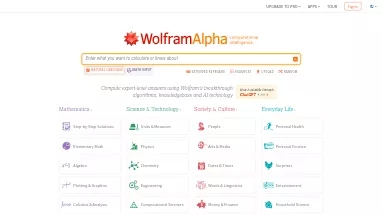Нейросеть WolframAlpha - Образование,Наука и исследования