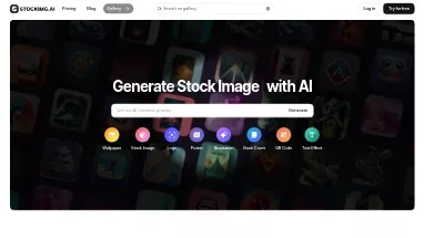 Нейросеть Stockimg AI - Генерация изображений,Генерация логотипа