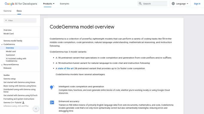 CodeGemma by Google — бесплатная нейросеть   для разработки программного обеспечения,  Open Source. 