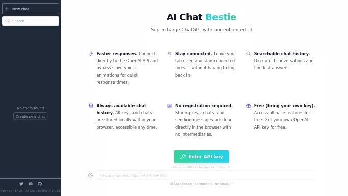 AI Chat Bestie — бесплатная нейросеть . 