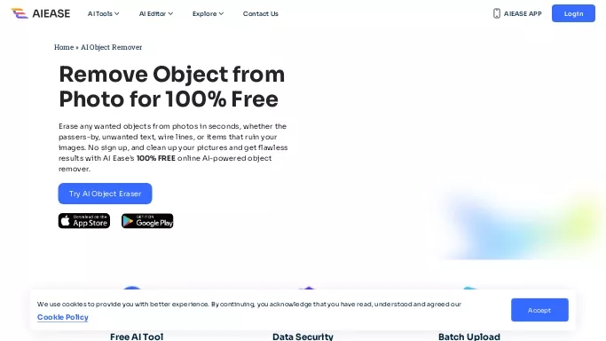 AI Ease Object Remover — бесплатная нейросеть   для редактирования изображений. 