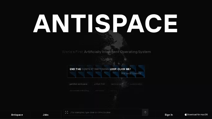 Antispace — платная нейросеть   для повышения продуктивности, для помощи в автоматизации. 