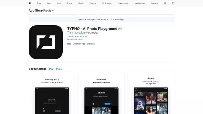 Typho — бесплатная нейросеть   для создания аватаров и цифровых 3D персонажей,  для создания изображений. 