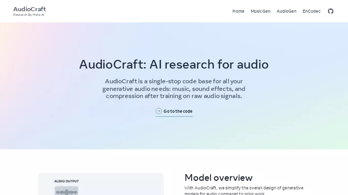AudioCraft — бесплатная нейросеть   для создания музыки. 