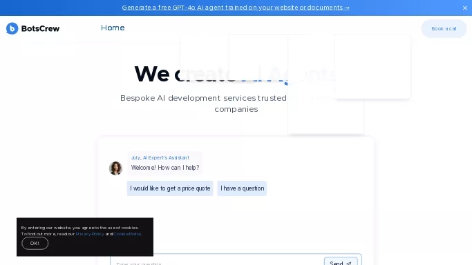 BotsCrew — платная нейросеть   — чат-бот. 