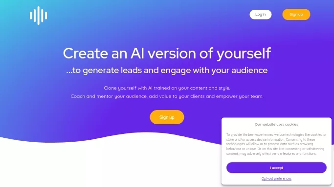 Coachvox AI — платная нейросеть   для маркетинга. Бесплатная версия с ограниченным функционалом, есть платные тарифы.