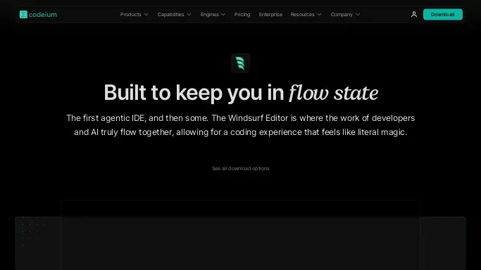 Windsurf Editor — платная нейросеть   для разработки программного обеспечения. 