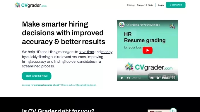 CVgrader — платная нейросеть   помогающие в управлении персоналом. Бесплатная версия с ограниченным функционалом, есть платные тарифы.