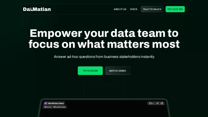 DaLMatian — платная нейросеть  для помощи в автоматизации. 