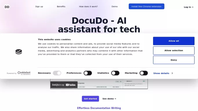 DocuDo — бесплатная нейросеть   для написания текста. 