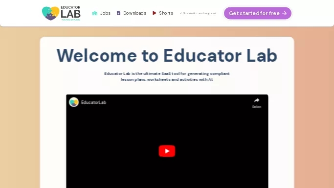 EducatorLab — бесплатная нейросеть   для помощи в образовании,  для маркетинга,  для повышения продуктивности. Бесплатная версия с ограниченным функционалом, есть платные тарифы.