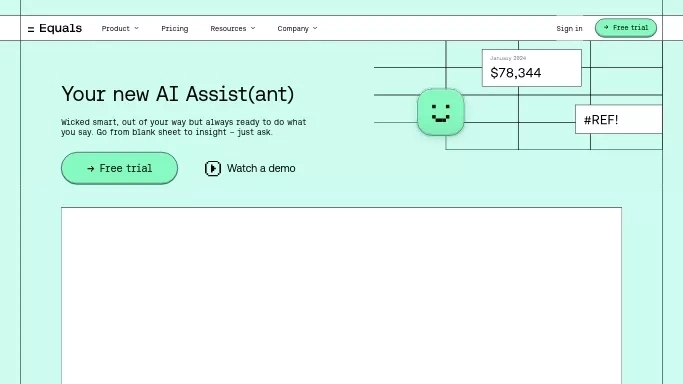 AI Assist by Equals — платная нейросеть   для таблиц и PDF. Бесплатная версия с ограниченным функционалом, есть платные тарифы.