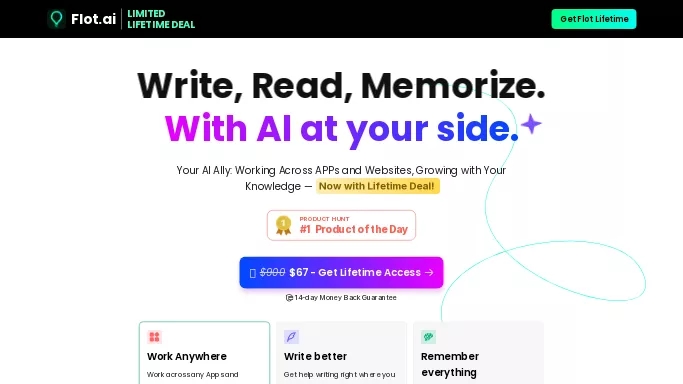 Flot AI — платная нейросеть   для написания текста,  для помощи в образовании,  для повышения продуктивности, для помощи в автоматизации. Бесплатная версия с ограниченным функционалом, есть платные тарифы.