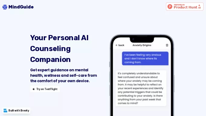 MindGuide — бесплатная нейросеть   для повышения продуктивности, для помощи в автоматизации. 