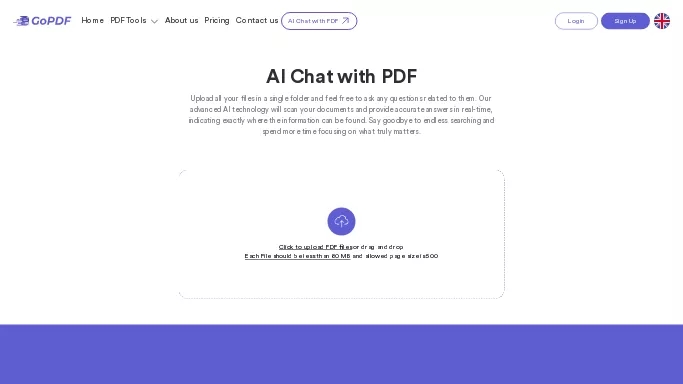 GoPDF — бесплатная нейросеть   — чат-бот. Бесплатная версия с ограниченным функционалом, есть платные тарифы.