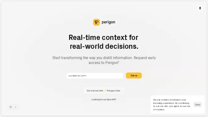 Perigon — платная нейросеть   для работы с финансами,  для научно-исследовательской деятельности,  для маркетинга. 