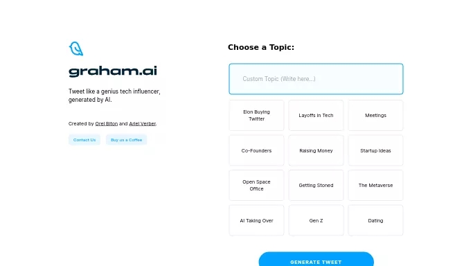 Graham AI — бесплатная нейросеть   для SMM. 