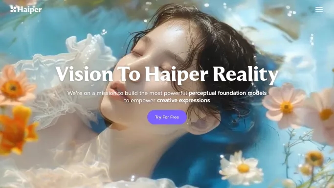 Haiper AI — бесплатная нейросеть   для создания видео. 