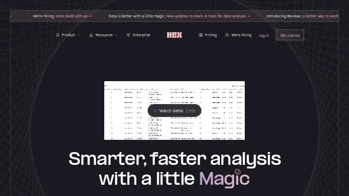 Hex Magic — бесплатная нейросеть   для маркетинга,  для повышения продуктивности. Бесплатная версия с ограниченным функционалом, есть платные тарифы.