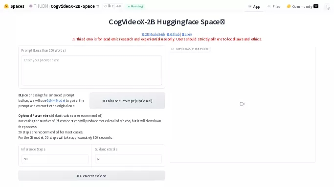 CogVideoX-2B — бесплатная нейросеть   для создания видео. 