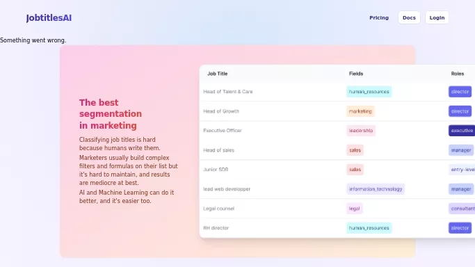 JobtitlesAI — бесплатная нейросеть   помогающие в управлении персоналом. Бесплатная версия с ограниченным функционалом, есть платные тарифы.