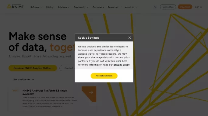 Knime — платная нейросеть   для no Code/Low Code разработки. 