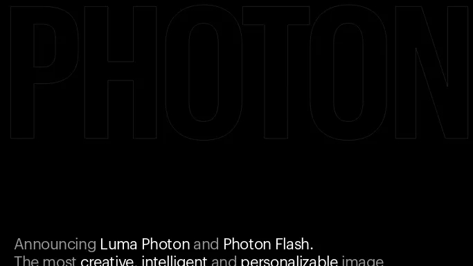 Luma Photon — платная нейросеть   для создания изображений. Бесплатная версия с ограниченным функционалом, есть платные тарифы.