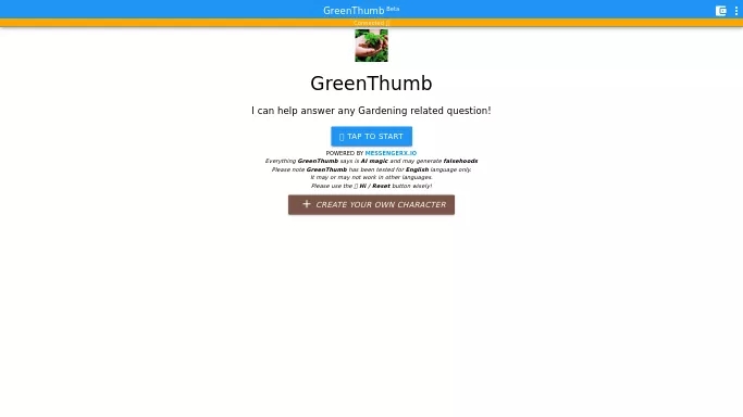GreenThumb — бесплатная нейросеть   для развлечений,  для повышения продуктивности. 