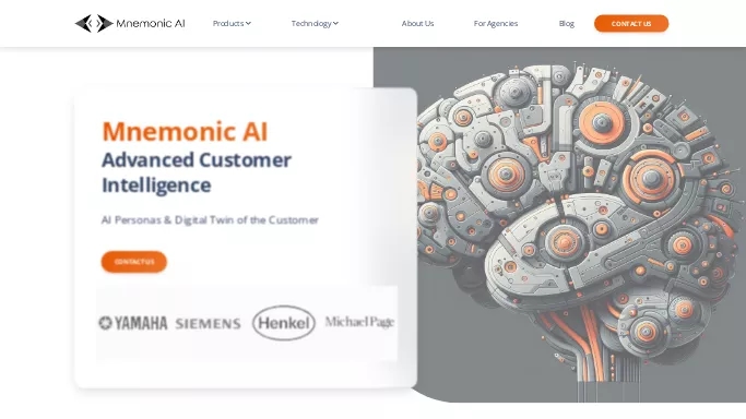 Mnemonic AI — платная нейросеть   для маркетинга. 