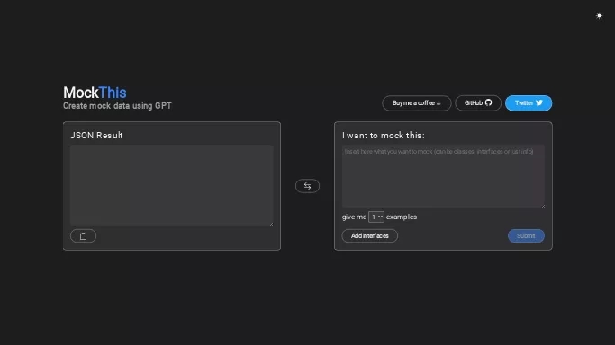 MockThis — бесплатная нейросеть   для разработки программного обеспечения. 