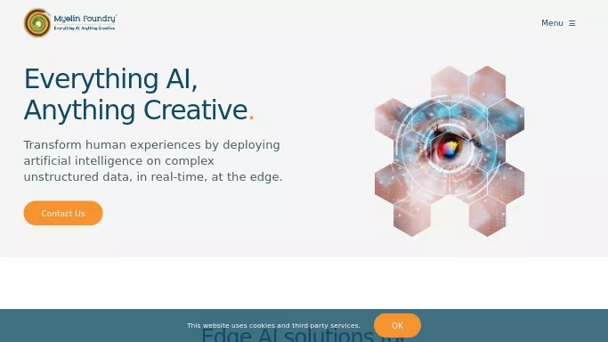 Myelin Foundry — платная нейросеть  , автономные ИИ (AGI), для помощи в автоматизации,  для редактирования видео. 