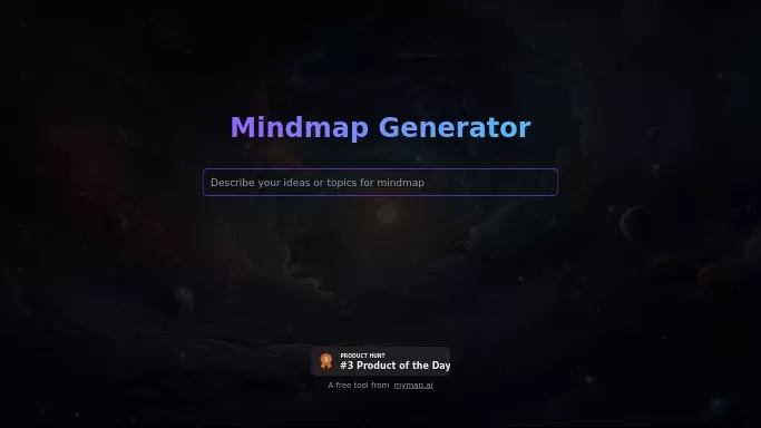Mindmap.ai — бесплатная нейросеть  — полезные ИИ,  для помощи в образовании,  для повышения продуктивности. 