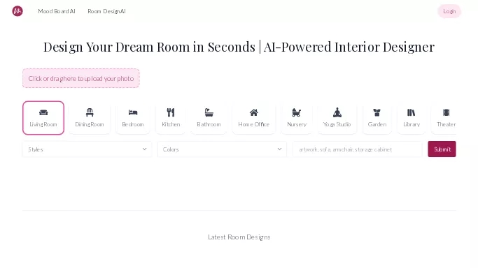 MyRoomDesigner — платная нейросеть   для дизайна. Бесплатная версия с ограниченным функционалом, есть платные тарифы.