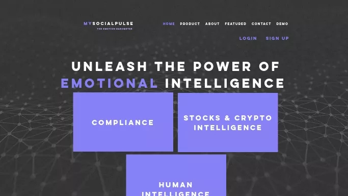 MySocialPulse — платная нейросеть   для работы с финансами. Бесплатная версия с ограниченным функционалом, есть платные тарифы.