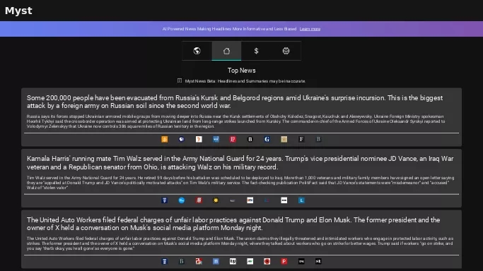 Myst News — бесплатная нейросеть   для повышения продуктивности, для помощи в автоматизации,  для помощи в образовании. 