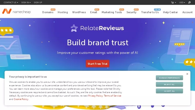 RelateReviews — бесплатная нейросеть   для маркетинга. Бесплатная версия с ограниченным функционалом, есть платные тарифы.