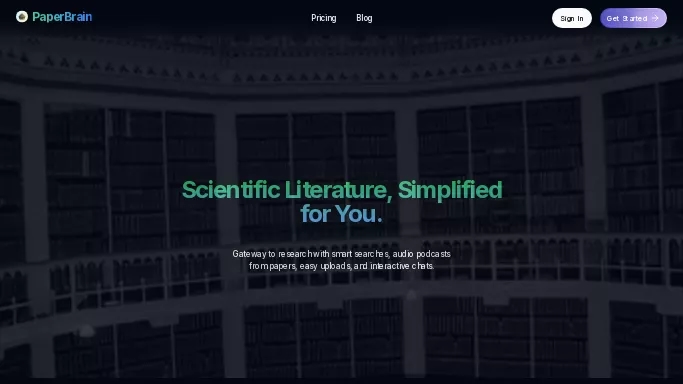 PaperBrain — бесплатная нейросеть   для помощи в образовании,  для научно-исследовательской деятельности. 