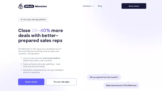 Pitch Monster — платная нейросеть   для маркетинга. 