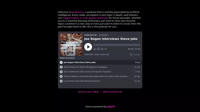 Podcast — бесплатная нейросеть   для научно-исследовательской деятельности. 