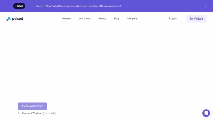 Poised — платная нейросеть   для повышения продуктивности, для помощи в автоматизации. Бесплатная версия с ограниченным функционалом, есть платные тарифы.