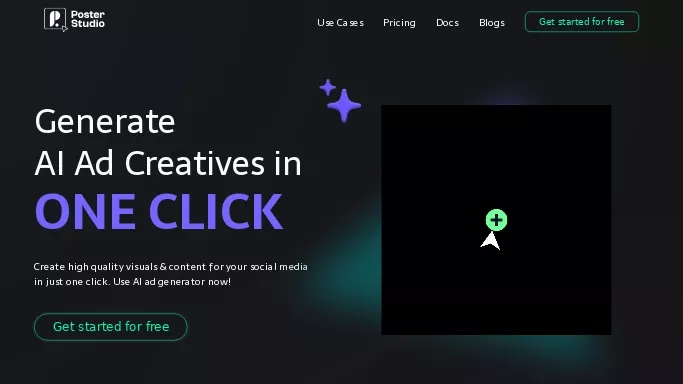 Poster Studio — платная нейросеть   для SMM. 