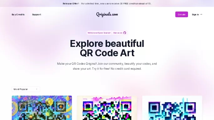Qriginals — платная нейросеть   для создания изображений. Бесплатная версия с ограниченным функционалом, есть платные тарифы.